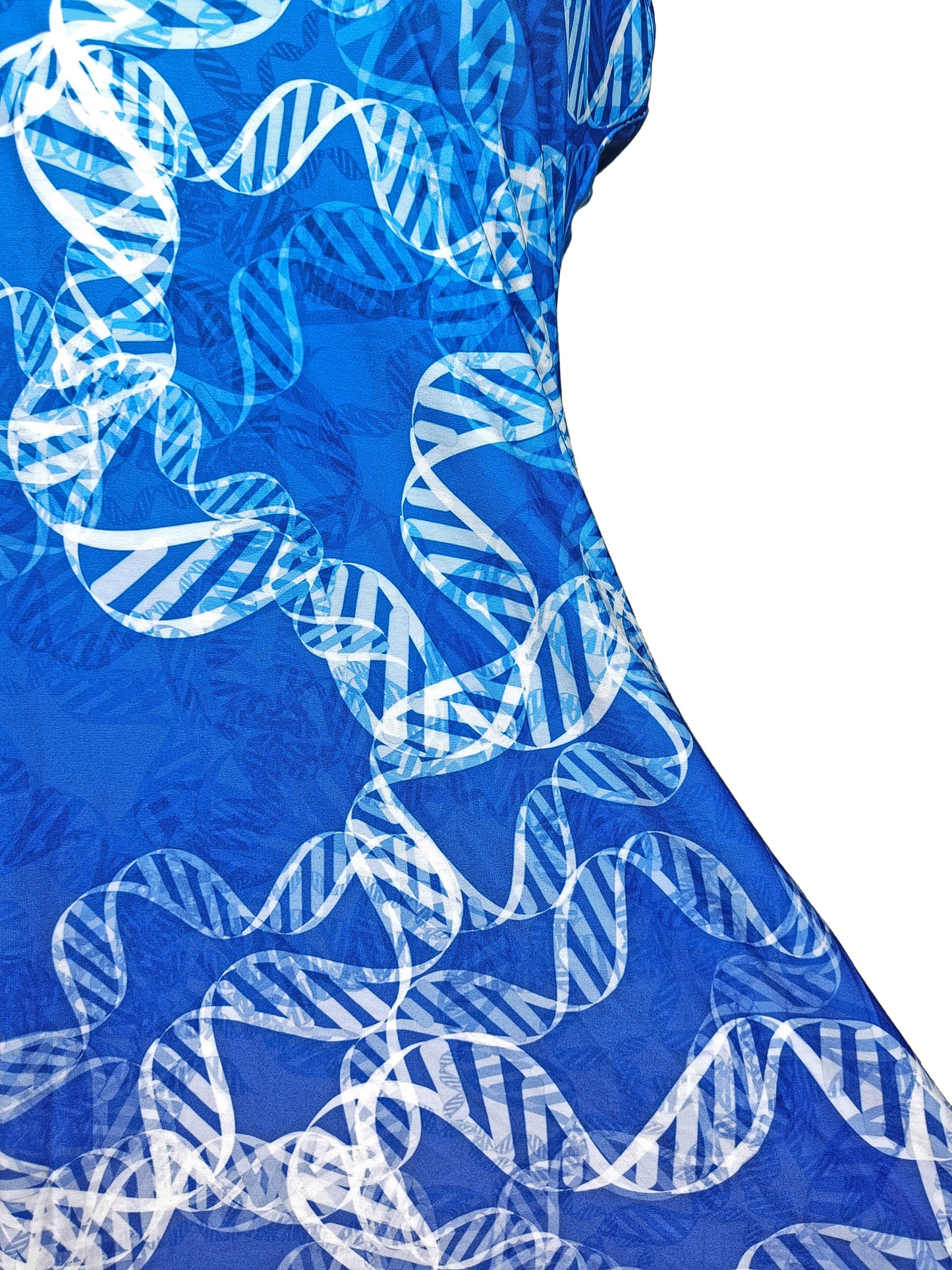 Blue DNA Cotton Tennis Dress