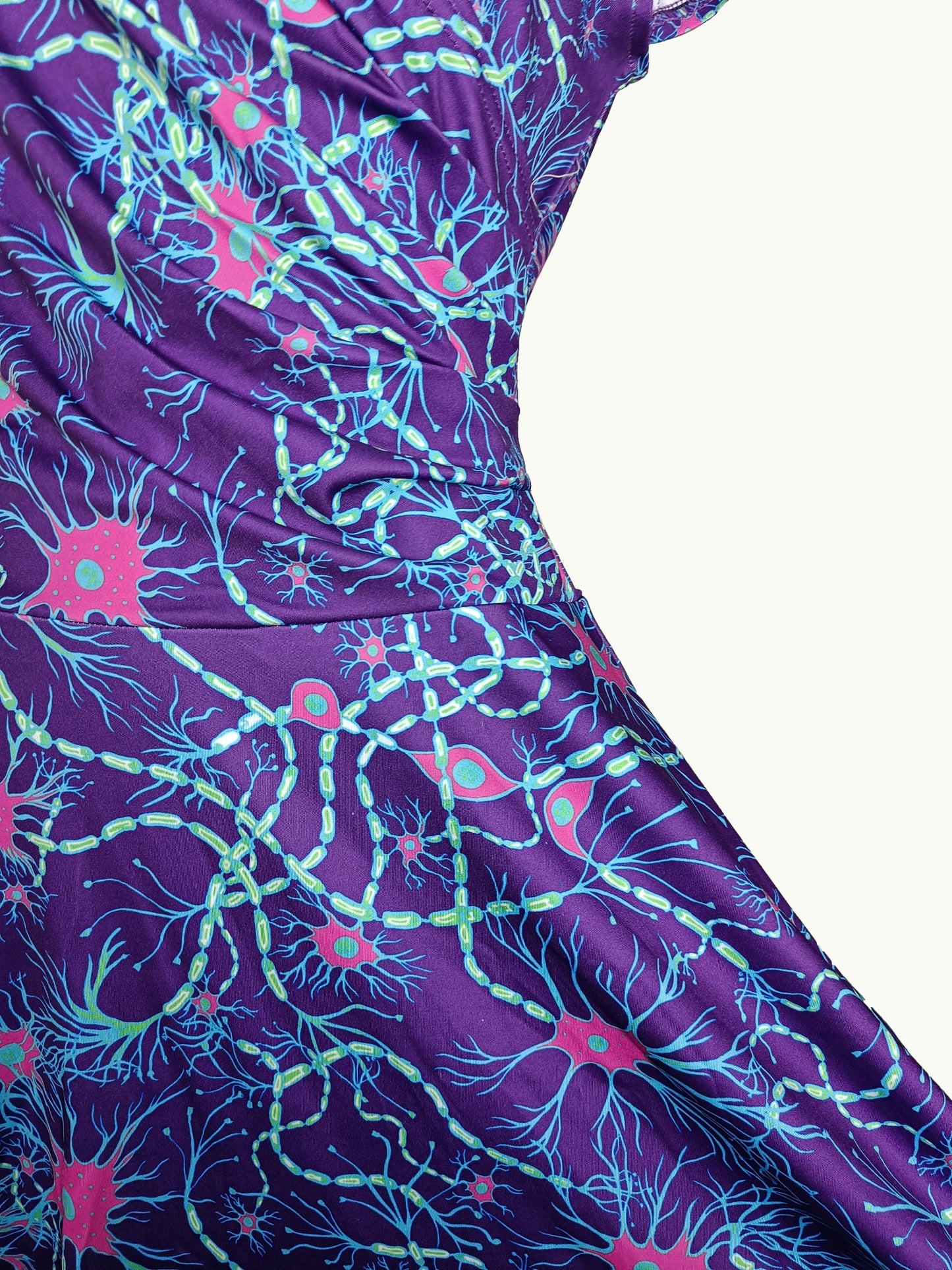 Bespoke Neurons Wrap Dress