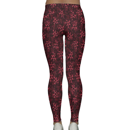 Red Caffeine Classic Yoga Leggings