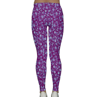 White Blood Cell Classic Yoga Leggings