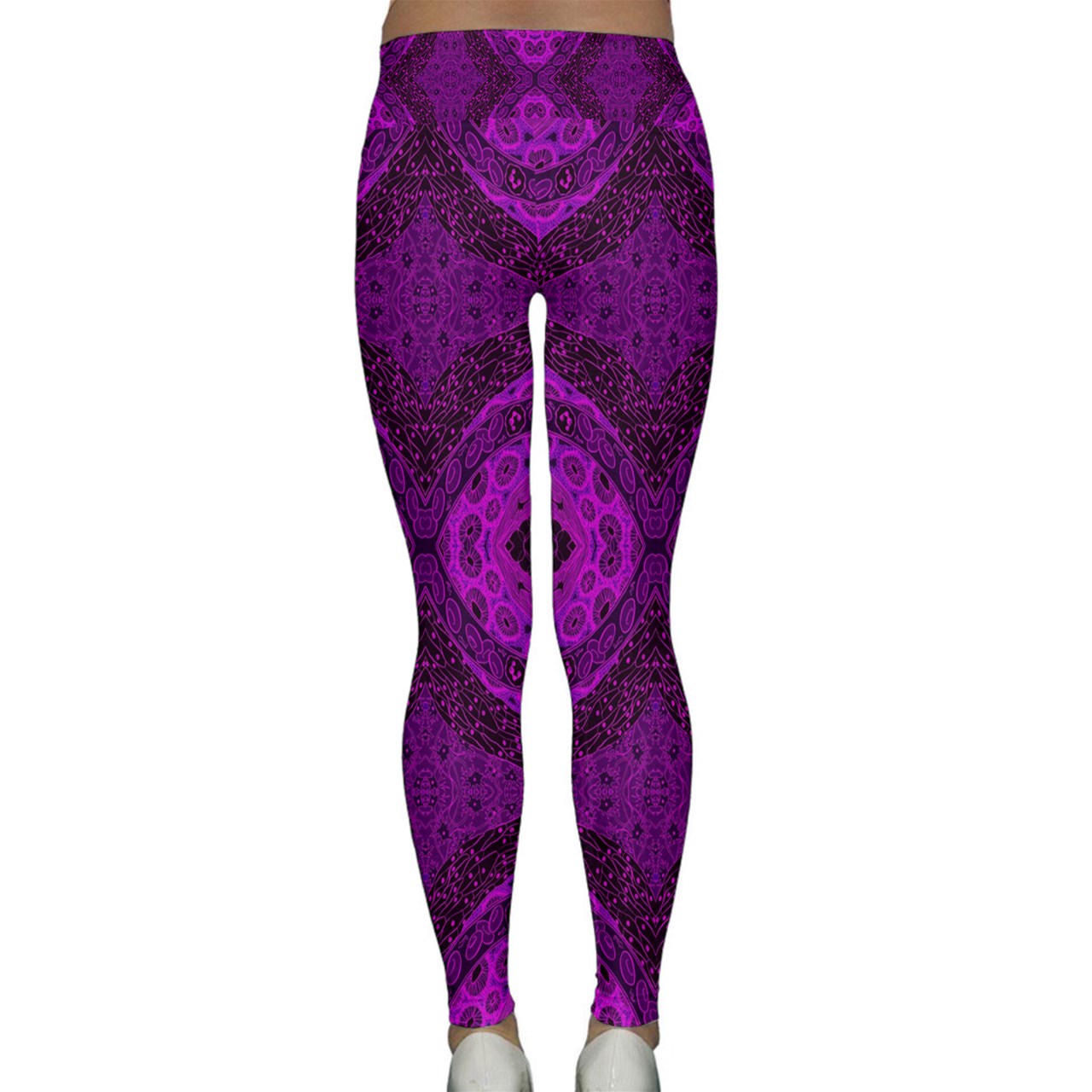 Pink Tissue Types Classic Yoga Leggings