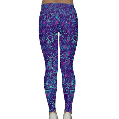 Purple Neuron Classic Yoga Leggings