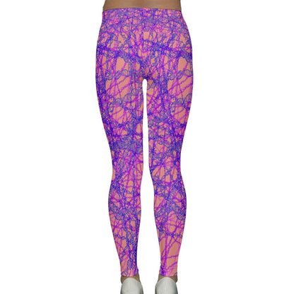 Pink Genetic Editing Classic Yoga Leggings