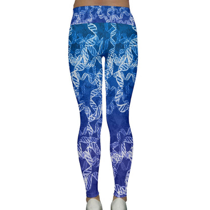 Blue DNA Classic Yoga Leggings