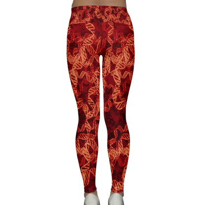 Orange DNA Classic Yoga Leggings