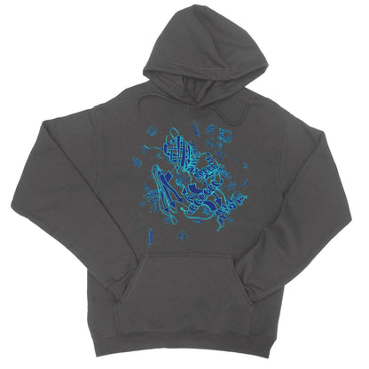 Protein structures College Hoodie - Boutique Science