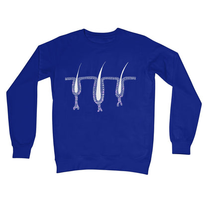 Follicles Crew Neck Sweatshirt