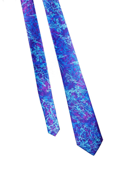 Copy of Blue CRISPR Pattern Tie (UK Stock)