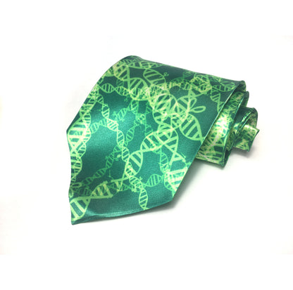 Genetic Editing Tie (Green) (UK Stock)