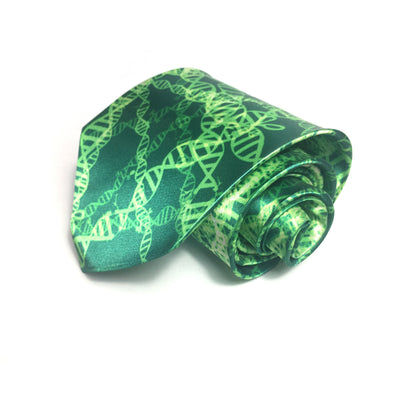 Genetic Editing Tie (Green) (UK Stock)