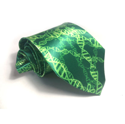 Genetic Editing Tie (Green) (UK Stock)