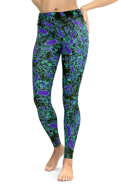 Leggings bacteria black