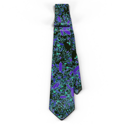 Black Bacteria Tie