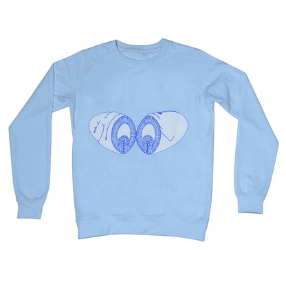 Drosophila Gastrulation Crew Neck Sweatshirt