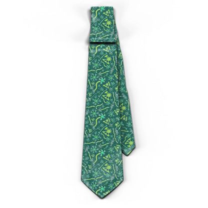 Green neurons and glia tie (UK Stock)