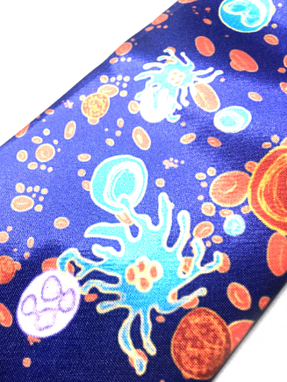 Mixed Blood Cell Tie (UK Stock)