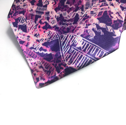 Purple CRISPR Tie (UK Stock)