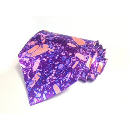 Purple Bacteria Tie (UK Stock)