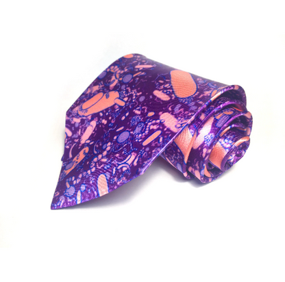 Purple Bacteria Tie (UK Stock)