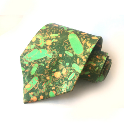 Green Bacteria Tie (UK Stock)