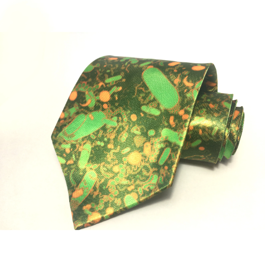 Green Bacteria Tie (UK Stock)