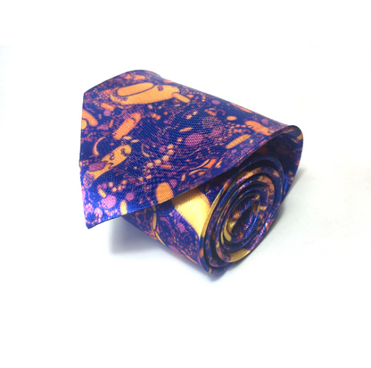 Indigo Bacteria Tie (UK Stock)