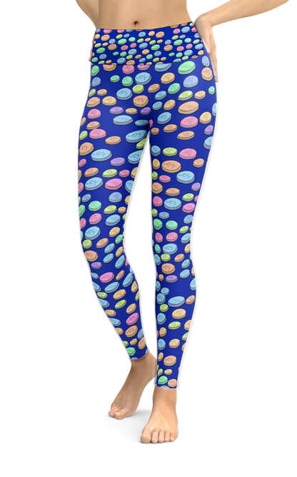 Pharmaceuticals Pattern Classic Yoga Leggings