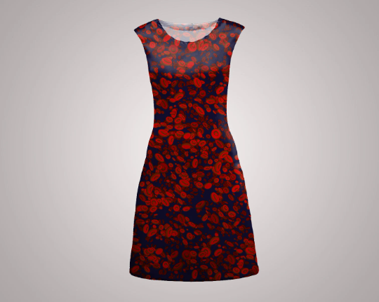 Red Blood Cell Shift Dress